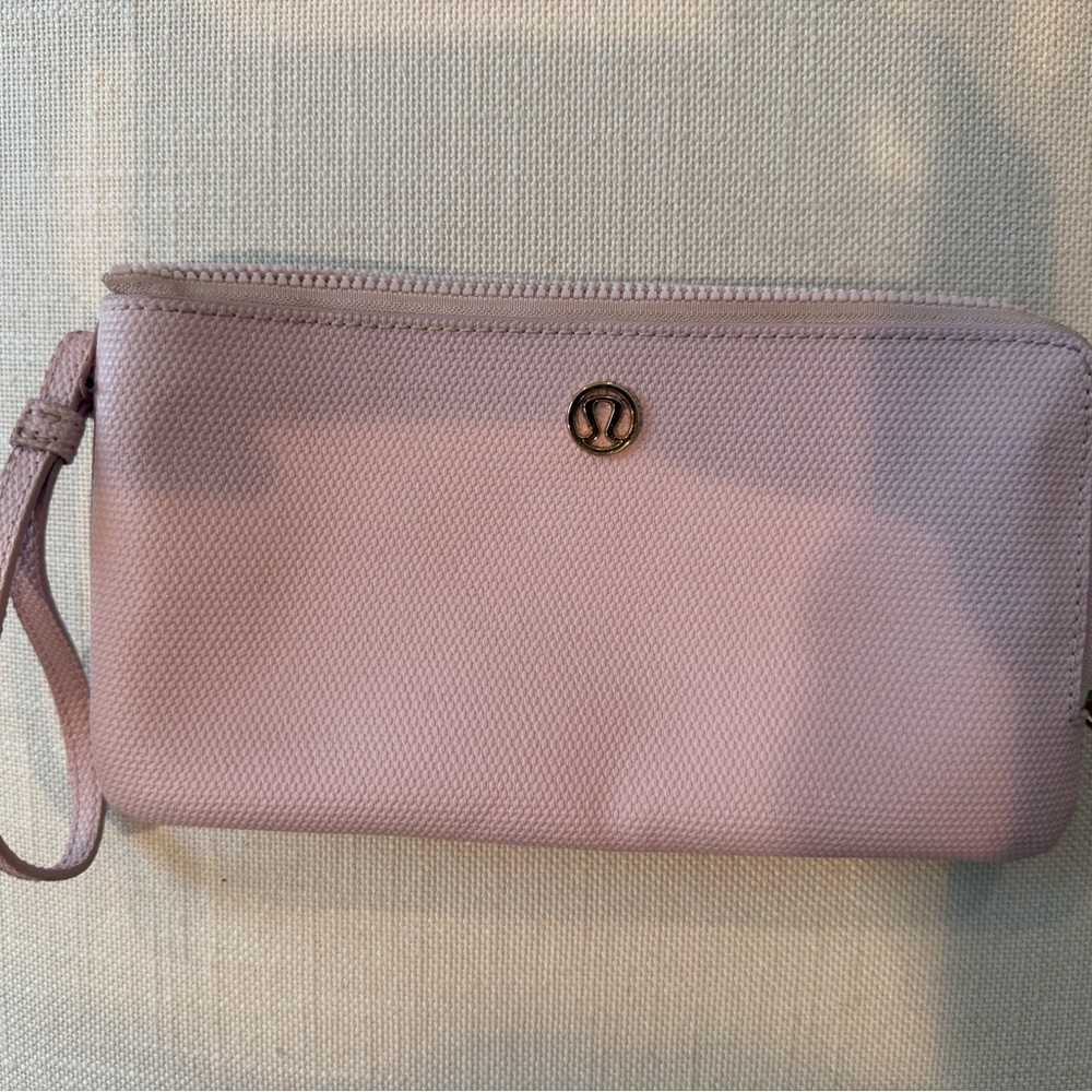 lululemon athletica Soft Pink Wristlet